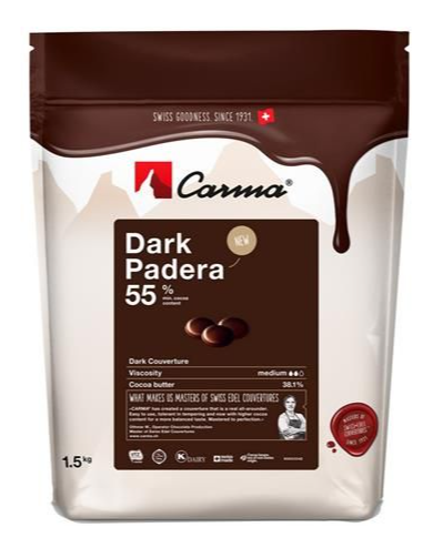 купить Шоколад темный Carma Dark Padera 55% CHD-P002PADRE6-Z71, 5шт* 1,5кг