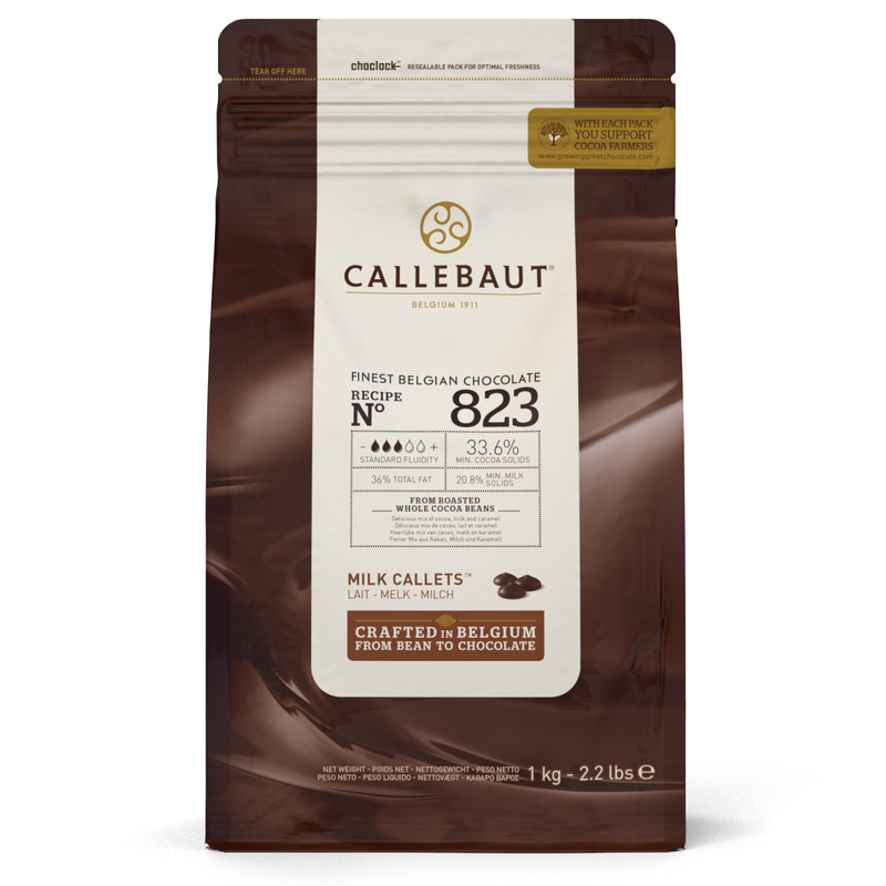 купить Шоколад молочный Callebaut 33,6% 823-RT-U68 6*1кг