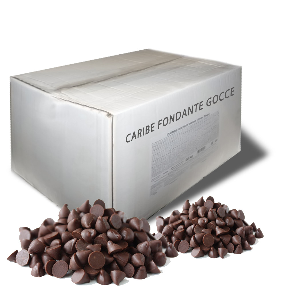 купить Глазурь шоколадная термостабильная капли "Gocce Fondente 850" 20кг
