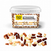 купить Шоколадные завитки из темного и белого шоколада Blossoms White&Dark Mona Lisa CHX-BS-22282E0-07B 1кг  в интернет-магазине