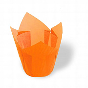купить Форма  "Экопак" 715050PAR форма для выпечки Тюльпан 150/50 (16х200шт)оранж.  в интернет-магазине