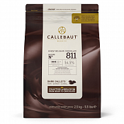 купить Шоколад темный Callebaut 54.5% 811-RT-U71 2,5кг   в интернет-магазине