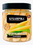 купить Кукуруза молодая в початках ТМ Кубаночка 0,26 кг (6 шт)  в интернет-магазине