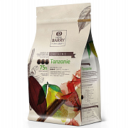 купить Шоколад горький TANZANIA Cacao Barry 75% CHD-Q75TAZ-2B-U73 1 кг  в интернет-магазине